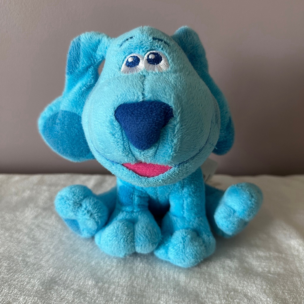 Girls Nickelodeon Blue's Clues and You Plush Toy Blue 6" Stuffed Collectible